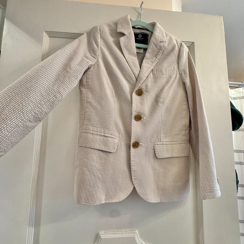 Crewcuts Seersucker Suit in Perfect Condition!